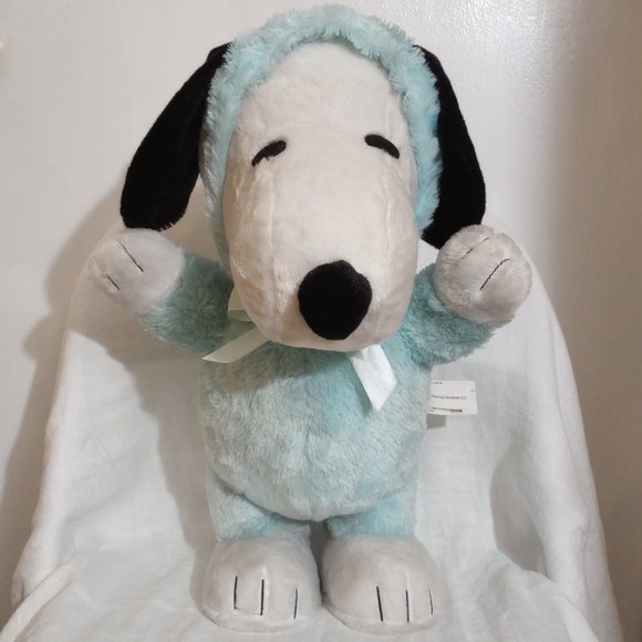 18"-Tall Snoopy Standing Plush + 5 Add-Ons, Modified for Display All Year - Picture 5 of 13